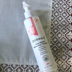 Derma-E Prebiotic balancing cleanser green tea vegan face wash